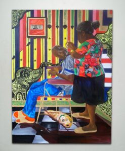 I Am Contemporary No. 1, painting by Mikheal Deans (2023)